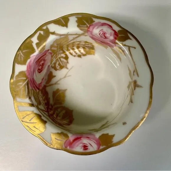 Vintage Limoges Cabbage Rose Custard Dish – Cowell & Hubbard Co.