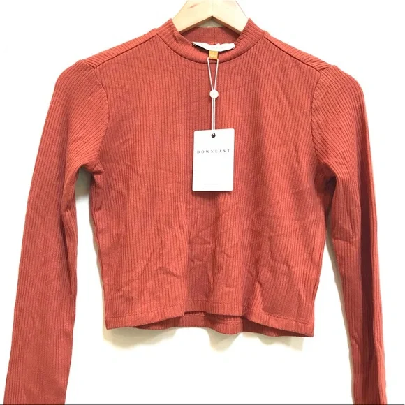 DownEast Claire Ribbed Top (Sm)