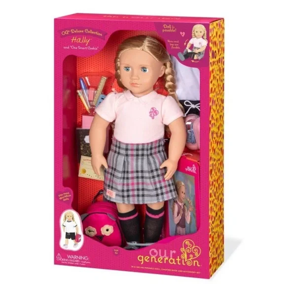 Our Generation Hally with Storybook & Accessories 18