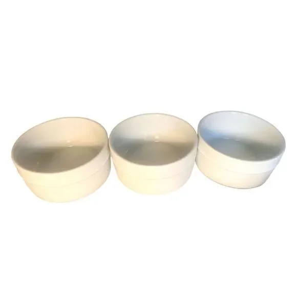 Set of  3 White  Home Trends CANOPY Fruit / Cereal Bowls