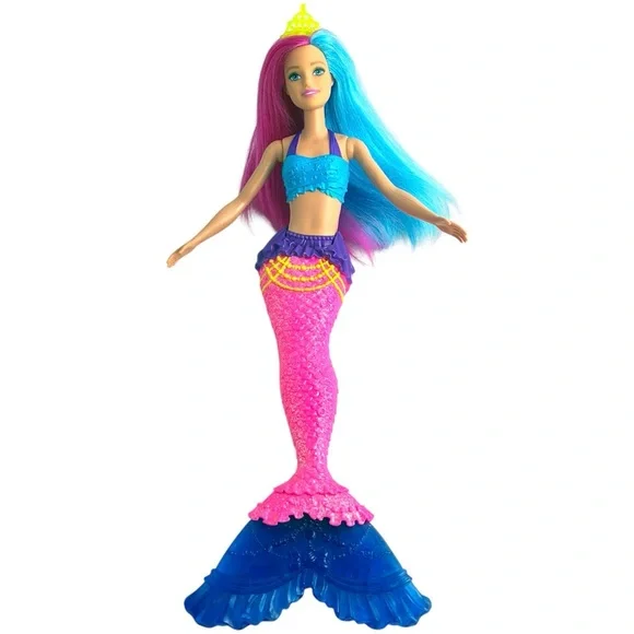 Barbie Mermaid Doll with Pink and Blue Tail