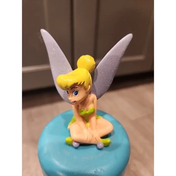 TINKER BELL PVC‎ GLITTERING WINGS FIGURINE TINKERBELL