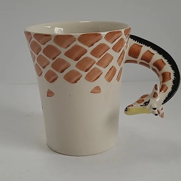 Pier 1 Giraffe mug