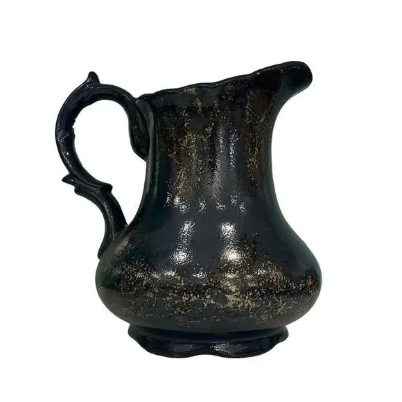 Vintage Ceramic Pottery Pitcher 10