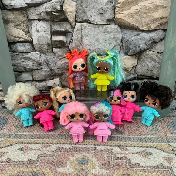 2018 Full Set 10 LOL Surprise Doll Makeover #Hairgoal Series Ultra Rare Complete