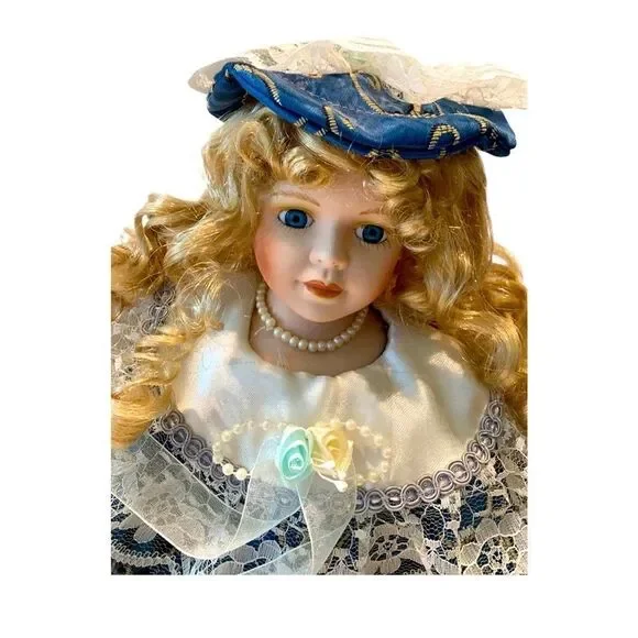 Cathay Collections Porcelain Doll Jessica