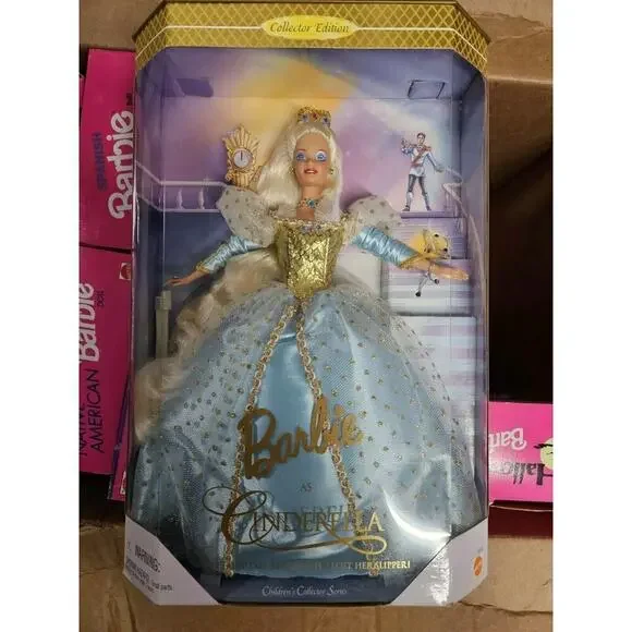 Vintage Barbie as Cinderella Doll Collector Edition 1996 Mattel No. 16900