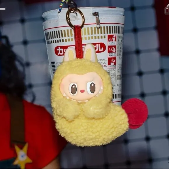 LABUBU Wacky Mart Fried Shrimp AIR POD CASE