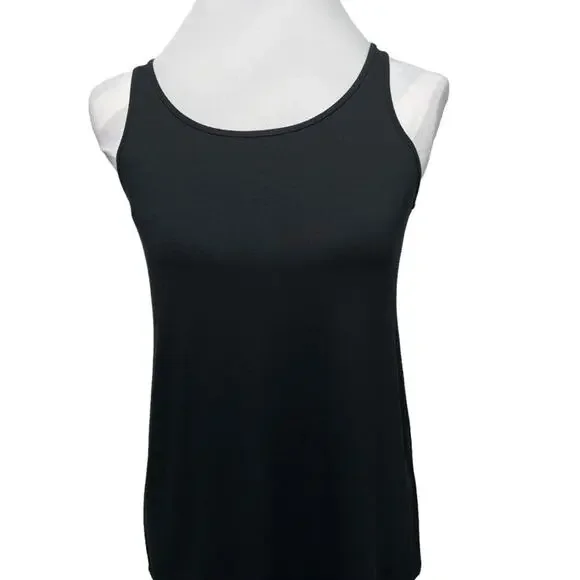 Eileen Fisher Black Tank Top Size Petite