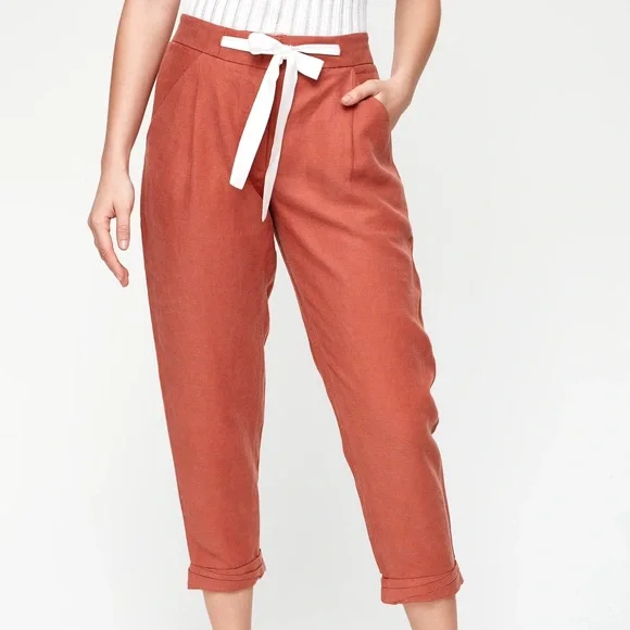 Wilfred Rust Allant Cropped Pant