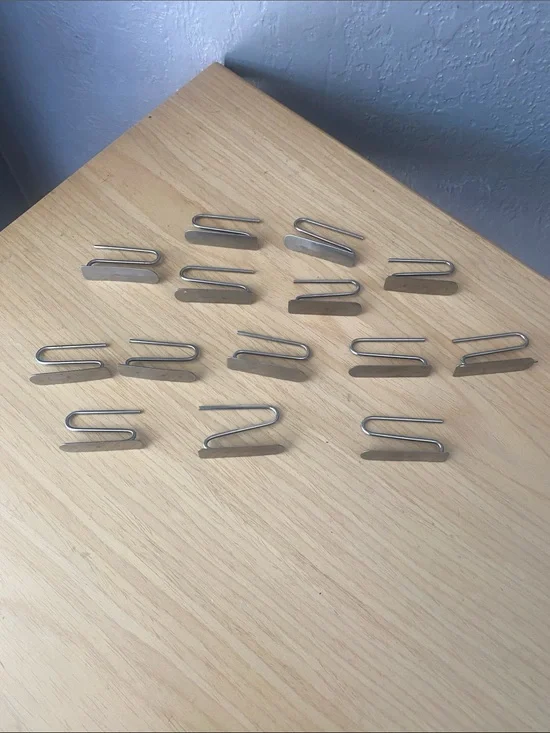 Pottery Barn Drapery Curtain Hooks Clip Rings 14