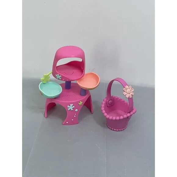 Littlest Pet Shop LPS Cat Playground & Basket