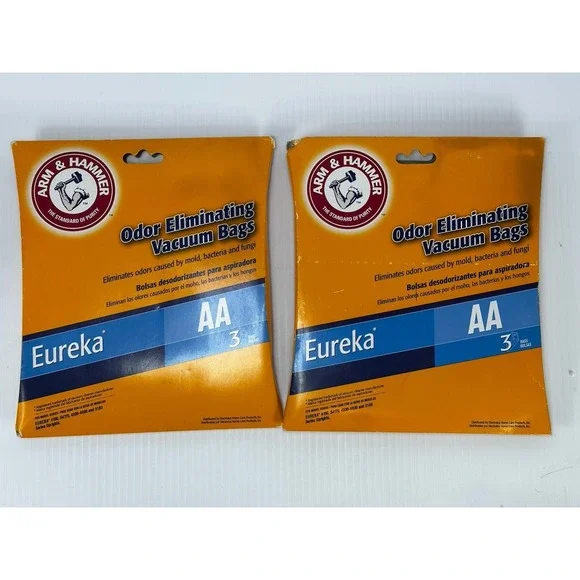 Arm Hammer Odor Eliminating Vacuum‎ Bags Eureka AA 62618A 5 Bags In Total