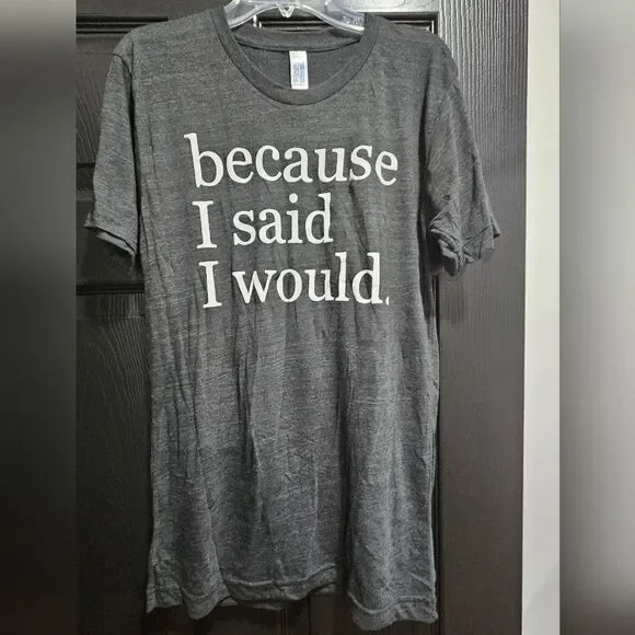 Gray Motivational Tee