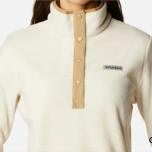 Columbia Women's Benton Springs 1/2 Snap Pullover (NWOT)
