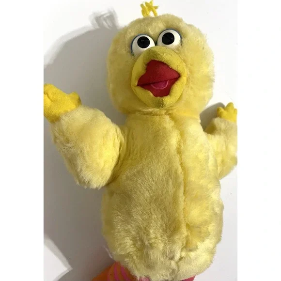 1997 Tyco Tickle Me Big Bird Sesame Street Plush Electronic Laughs & Shakes 12