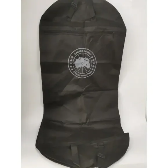 Canada Goose Black Garment Suit Bag Travel Coat Dust Bag Storage