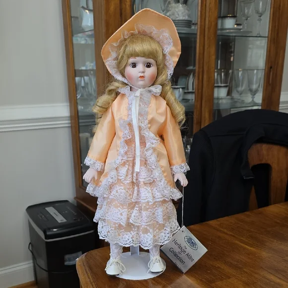 Heritage Mint Rebecca Porcelain Doll
