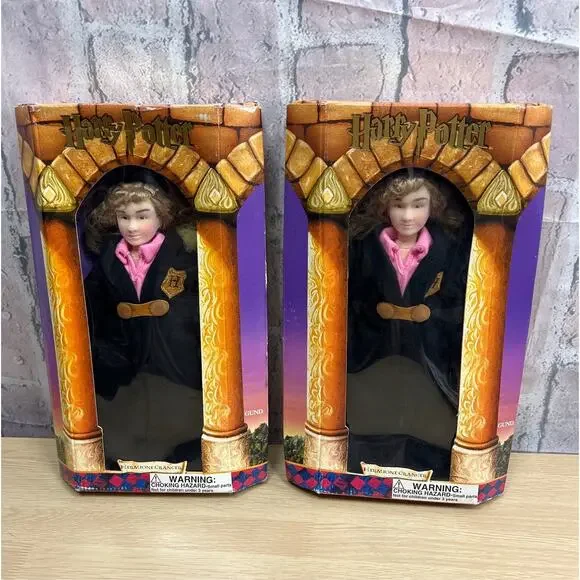 Lot of 2 Harry Potter Rare Hermione Granger Doll by Gund SEALED 75412 l