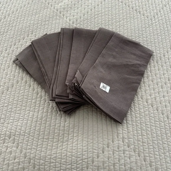 Set of Gray Cloth Napkins- Pottery Barn