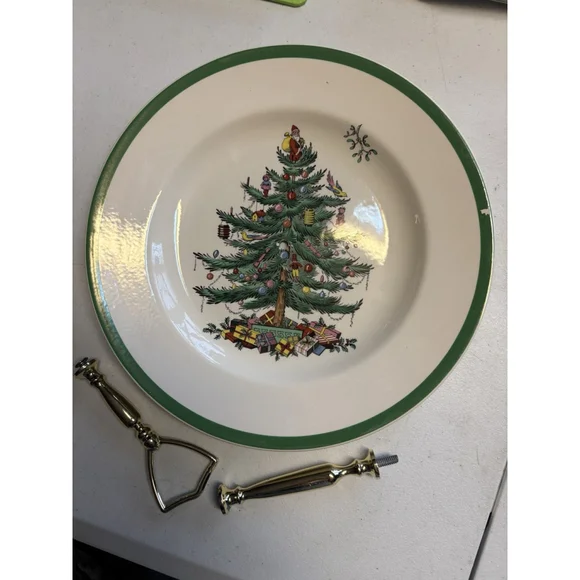 Replacement Pieces Spode Double Tiered Tray Christmas Tree