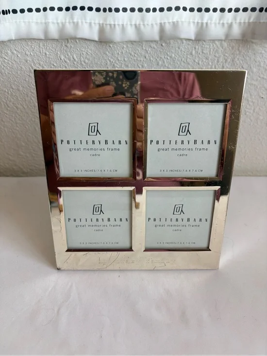 Pottery Barn silver frame