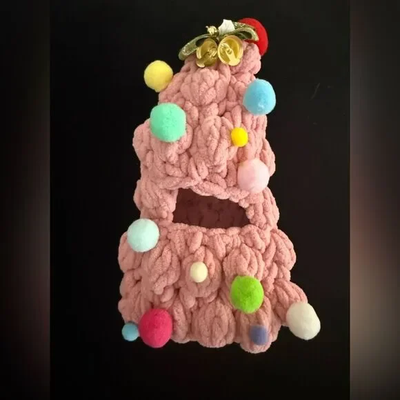 Brand new labubu Colorful Christmas tree outfit