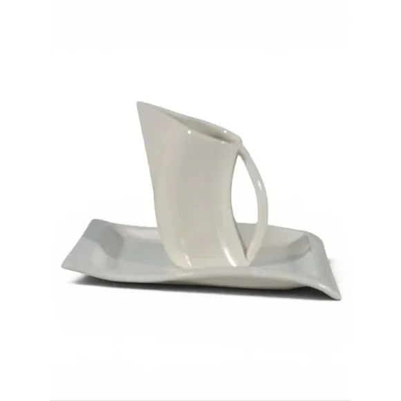 Pitcher and Platter White