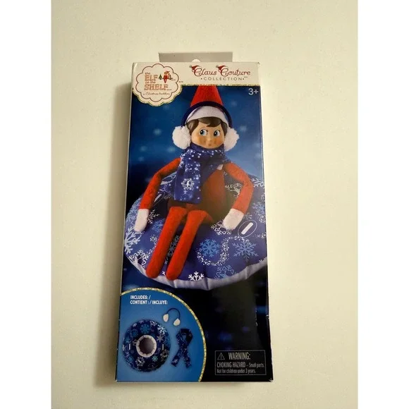 Elf on the Shelf Claus Couture‎ Totally Tubular Snow Set Accessory New