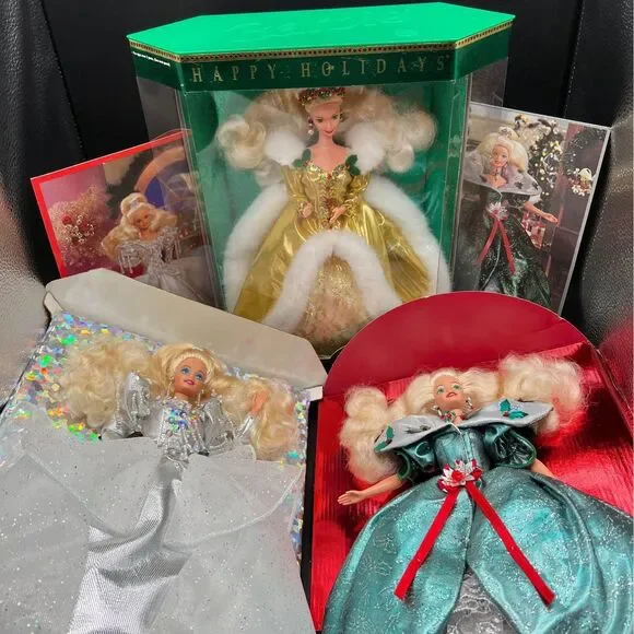Barbie Happy Holiday Bundle, set of 3 dolls