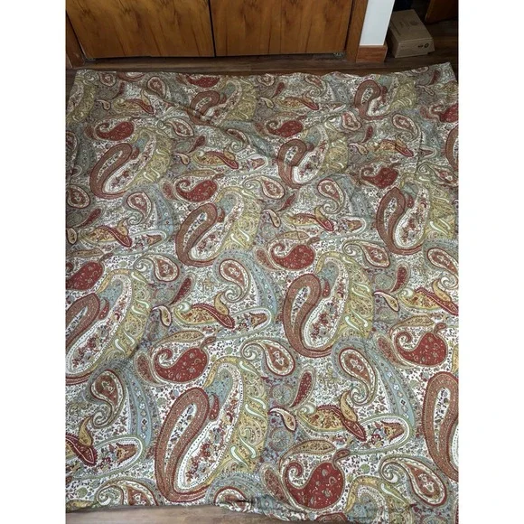 Pottery Barn HARPER‎ PAISLEY Full/Queen DUVET COVER