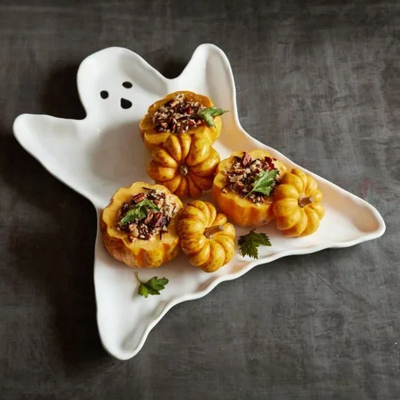 Pottery Barn Gus the Ghost Stoneware Serving Platter