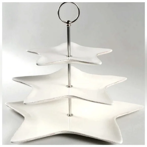 Pottery Barn Star Three Tiered Stand