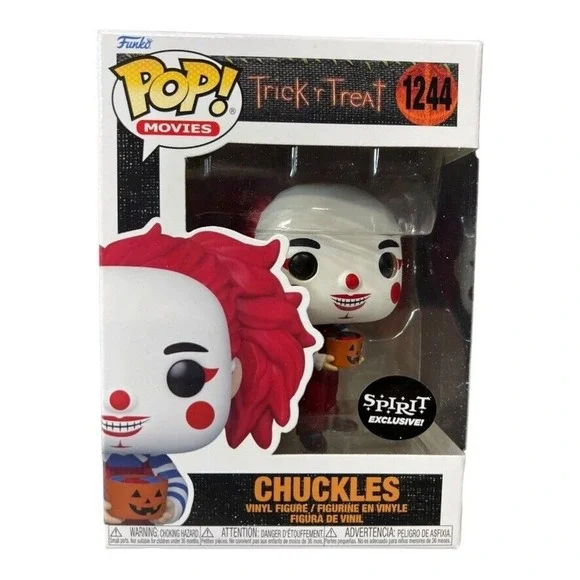 Funko Pop Chuckles #1244 Trick‎ 'r Treat Spirit Halloween Exclusive Vinyl Figure