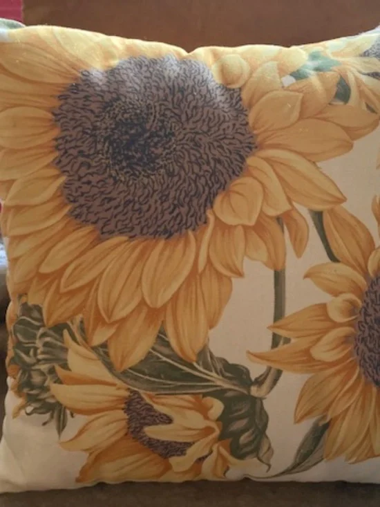 Pottery Barn Sunflower Pillow
