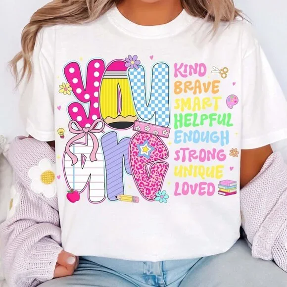 Preppy Back To School Tee, First Day of School Tee