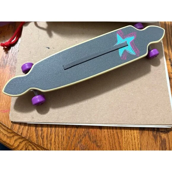 American Girl Doll Longboard Skateboard