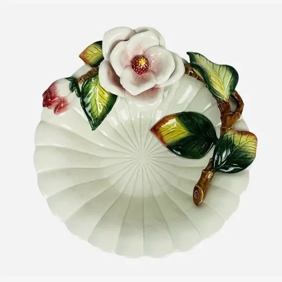 RARE Vintage Fitz and Floyd Grandiflora Medium Bowl 6