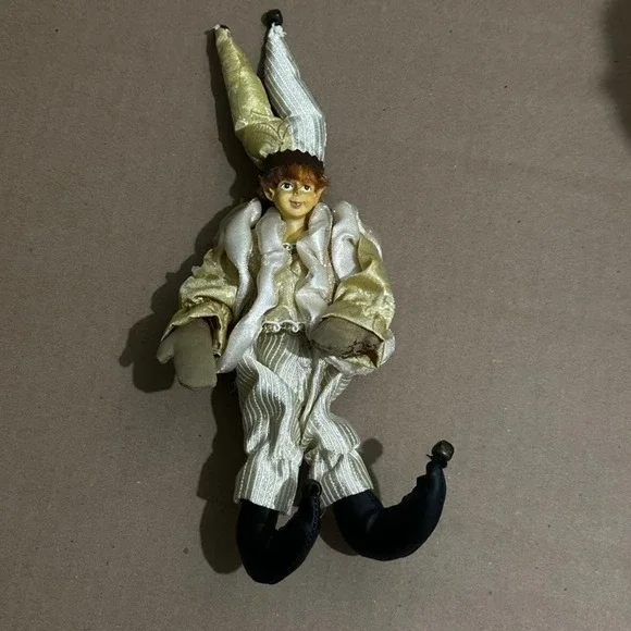 Katherine's Collection Wayne Kleski Jester Elf Doll Harlequin Bells 11