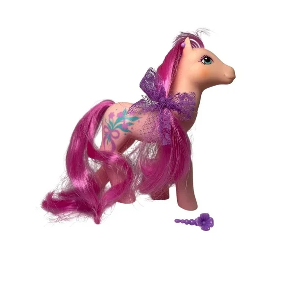 My Little Pony Vintage G1 Figure Sweetheart Sisters Dainty W/ Earring READ