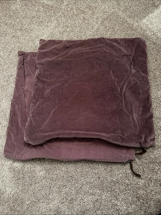 Pottery Barn Velvet Pillow Covers Set of 2