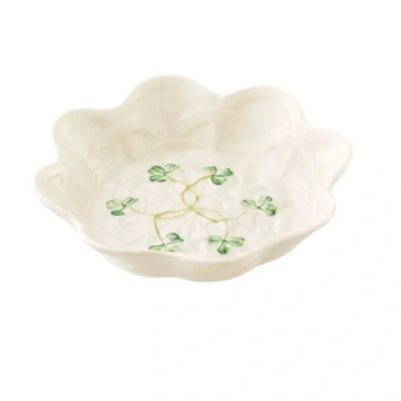 Belleek Classic Shamrock Sweet Dish