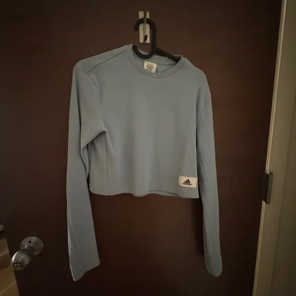 Adidas Women's Blue Long Sleeve Top