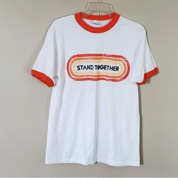 T Shirt Stand Together with Paw Print Size Medium