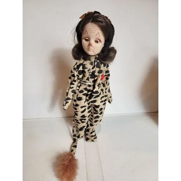 Vintage 1975 Wizard Of Oz Effanbee Doll W/ Kaiser Stand 1970s Cowardly Lion 11