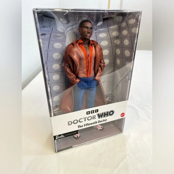Doctor Who Fifteenth Doctor Barbie Signature Ncuti Gatwa Doll BBC Mattel 2023