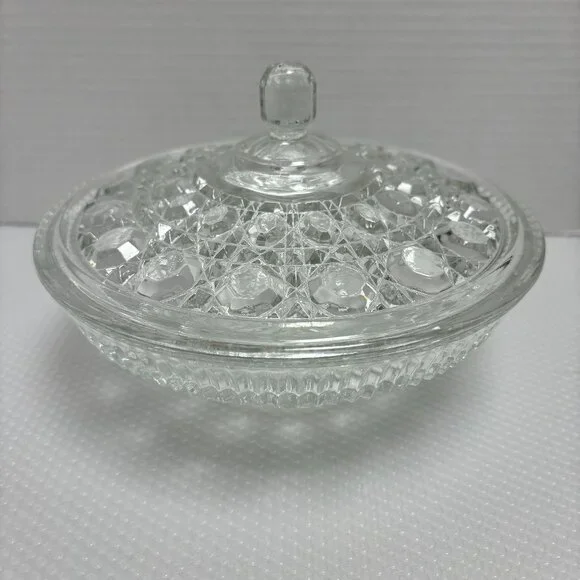 Indiana Glass Windsor Clear Glass 7-1/2