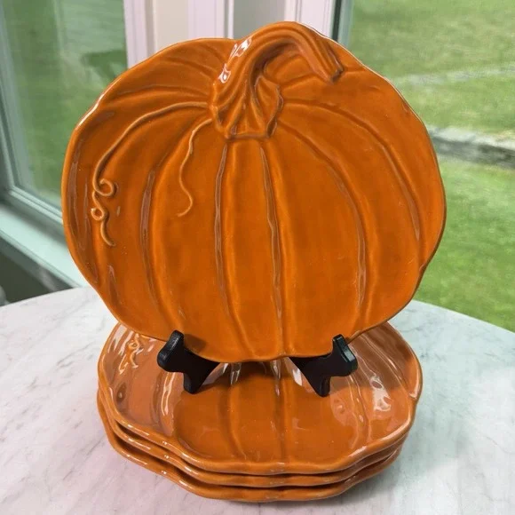 Pottery Barn Retired Rustic Pumpkin 9