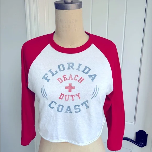 American Apparel women’s cropped top size M/L