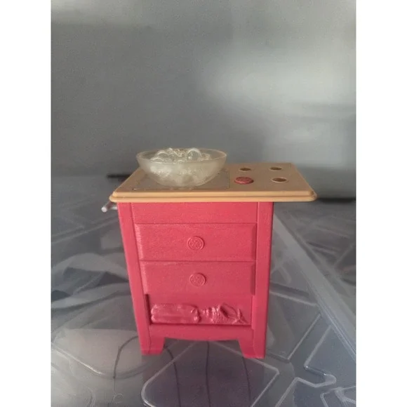 Barbie 2015 Dreamhouse Furniture Pink Sink Bathroom Accessory